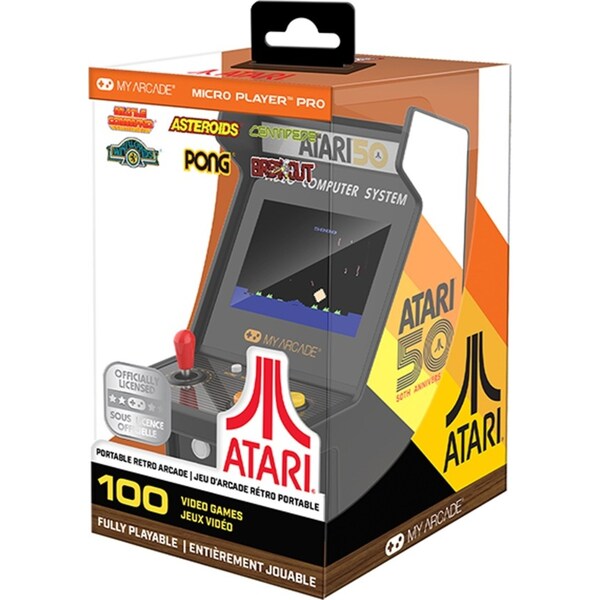 MyArcade Micro Player Pro Atari Portable Retro Arcade Cabinet