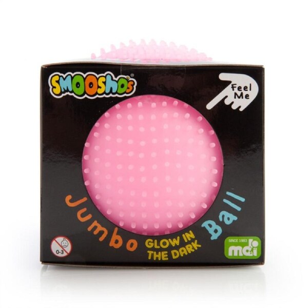 Smoosho's Jumbo Spikey Glow In The Dark Ball