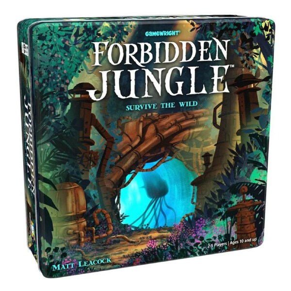 Gamewright Forbidden Jungle: Survive the Wild Board Game
