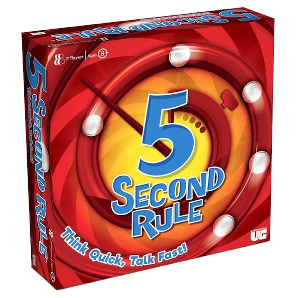 5 Second Rule Board Game