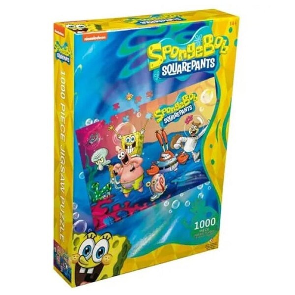 Spongebob Squarepants Cast 1000 Piece Jigsaw Puzzle