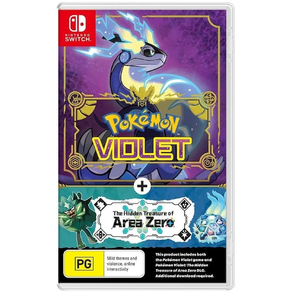 Pokemon Violet + The Hidden Treasure of Area Zero (Switch)