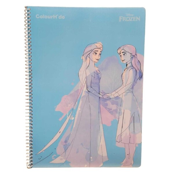 Colourhide Disney Frozen Anna and Elsa 120pg A4 Notebook