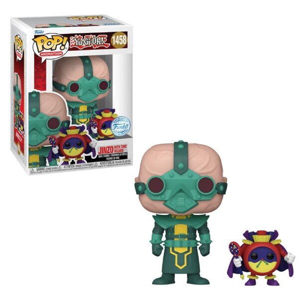 Yu-Gi-Oh Jinzo With Time Wizard Funko POP! Vinyl