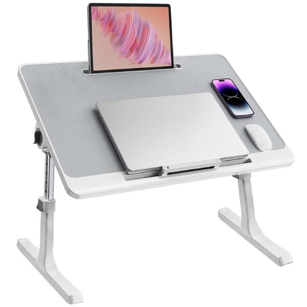 Ergonomic Laptop Desk Stand Adjustable Height Tablet Book Holder