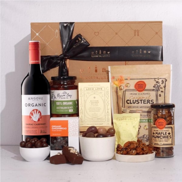 Organic Wine Gift Hamper (O, V, GF)