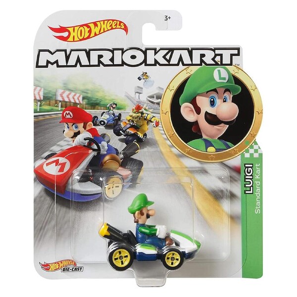 Hot Wheels Mario Kart Luigi