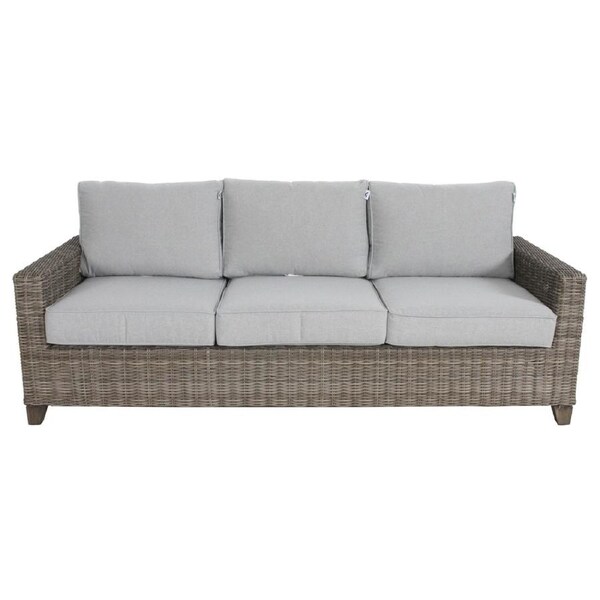 Sophy 3 Seater Wicker Rattan Outdoor Sofa Chair Lounge