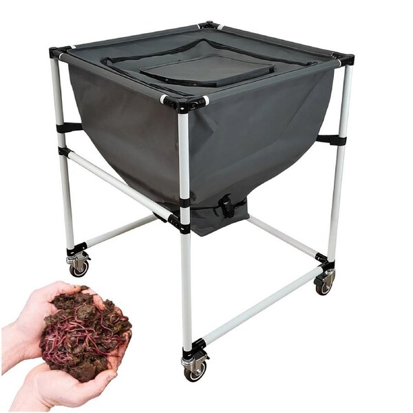 Large Bag Worm Farm With 1000 Worms