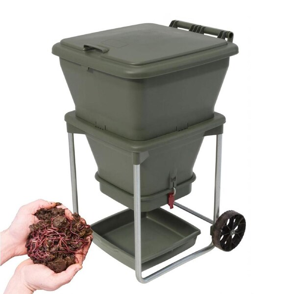 Hungry Bin Worm Farm With 2000 Worms