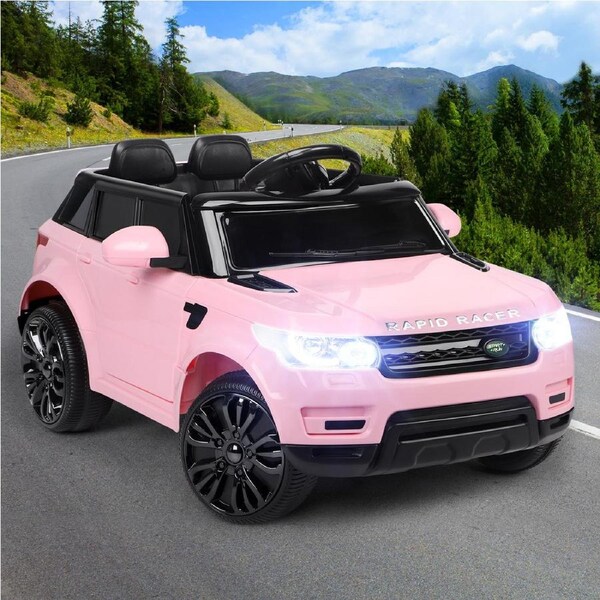 ALFORDSON Kids Ride On Car 12V Eletric Motor Remote Car Toy MP3 LED Light Pink