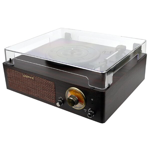 Looptone DS-215RBB Bluetooth In & Out Turntable with FM Radio functions