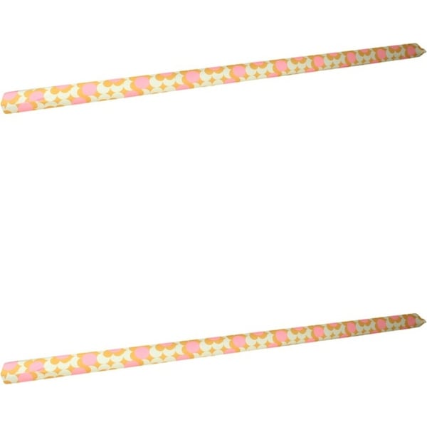 2x Good Vibes 140x6.5cm Swimming Pool/Beach Noodle Floater Kids 6y+ Retro Dot