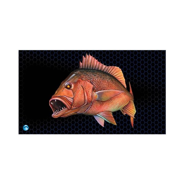 AFN Deluxe Helm Protective Floor Mat Mangrove Jack Print 20mm Thick 70x40cm