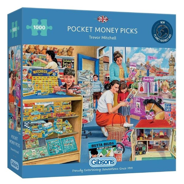 Gibsons - Pocket Money Picks - Jigsaw Puzzle 1000 Pieces