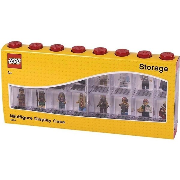 LEGO Minifigure Display Case 16 - Red - Room Copenhagen