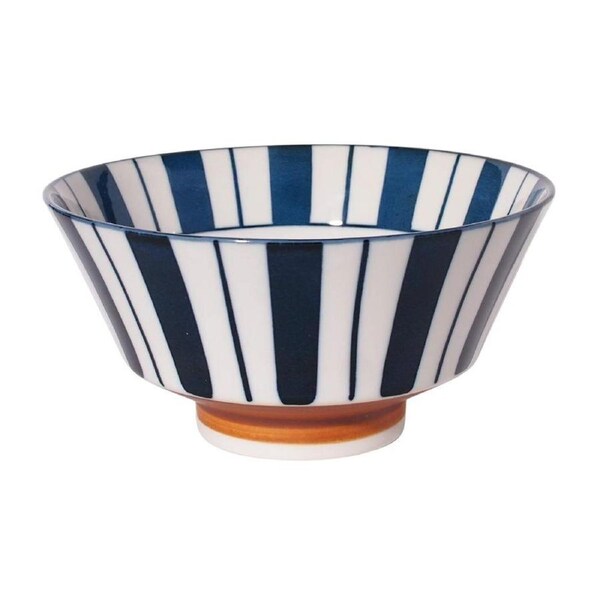 Minoru Pottery Suzu Tokusa Japanese Porcelain Ramen Bowl