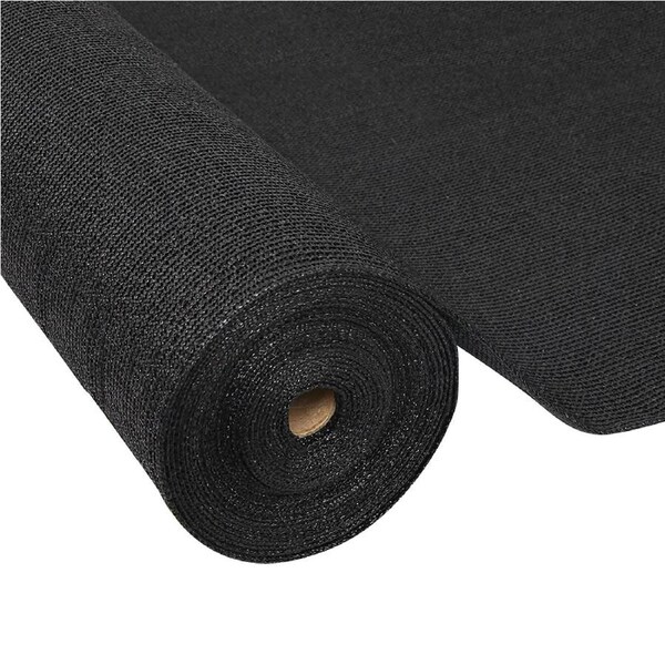 50%70%90% Instahut Shade Cloth Shadecloth Sail UV Sun Roll Mesh Outdoor Black 1.83 x 10M - 195 GSM / Black