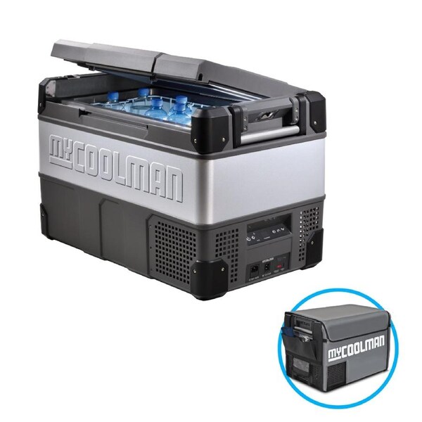 myCOOLMAN 60L "The All-Rounder" Portable Fridge With Bonus Cover
