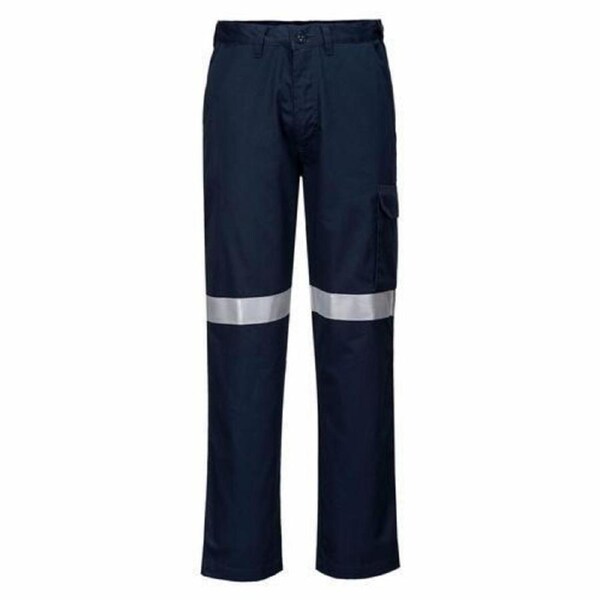 Portwest Flame Resistant Modaflame Pants Trousers - Navy 87cm