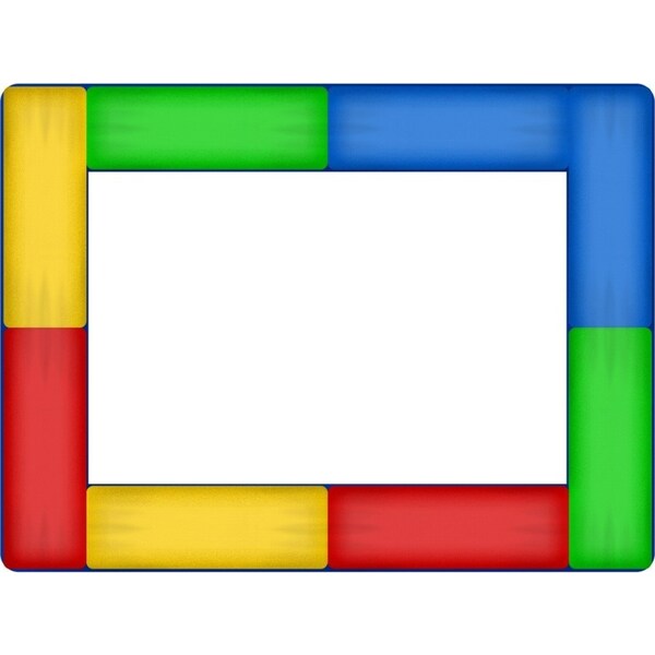 Kahuna 6ft x 9ft Replacement Rectangular Trampoline Pad Rainbow