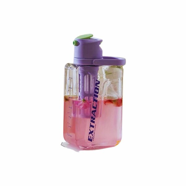 Pinkah PJ-784 2L Portable Cold Brew Jug With Strainer - Purple