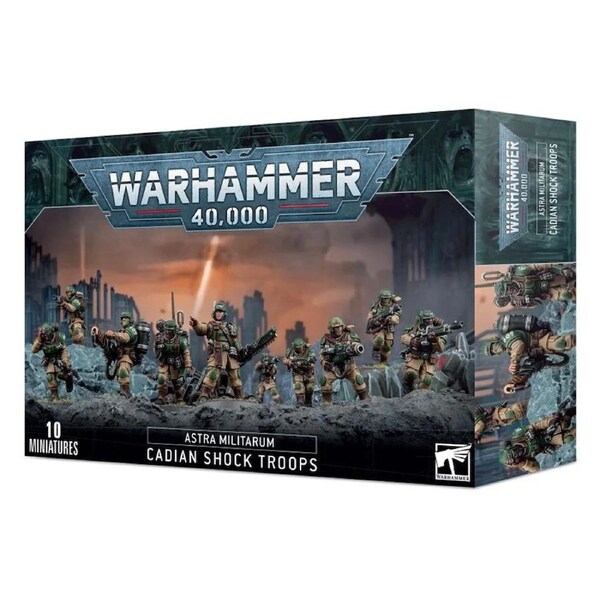 Warhammer: 40,000 Astra Miltarum Cadian Shock Troops
