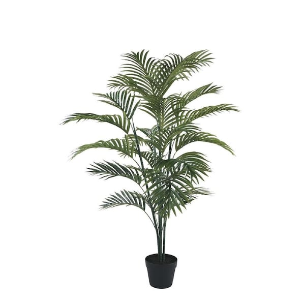 Potted Bushy Artificial Areca Palm Tree 120cm