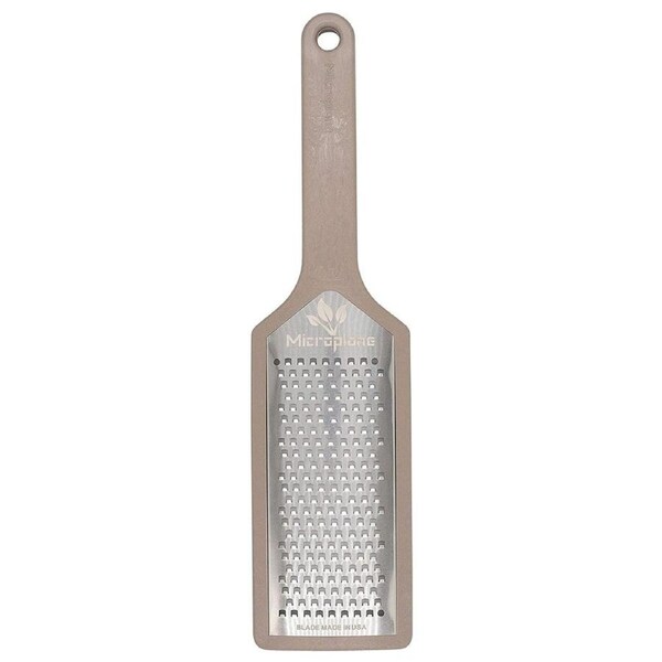 Microplane EcoGrate Coarse Grater Cheese Vegetable Shredder - Dover Grey
