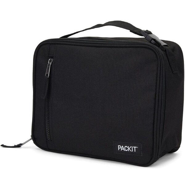 Packit Classic Lunch Bag Chiller Travel/Outdoor Food Storage Container Black