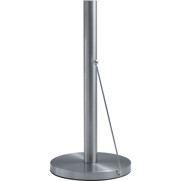 Euroline Stainless Steel Kitchen Paper Towel/Tissue Roll Holder Organiser Silver