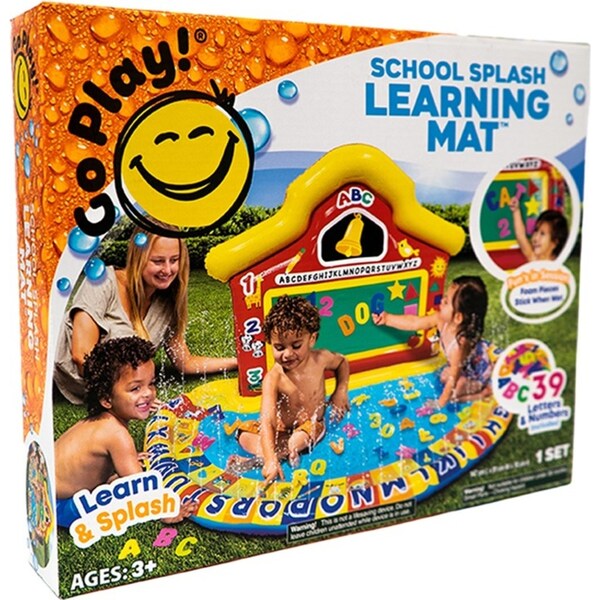 Go Play! School Splash Outdoor Water Sprinkler Educational Learning Mat Toy 3y+