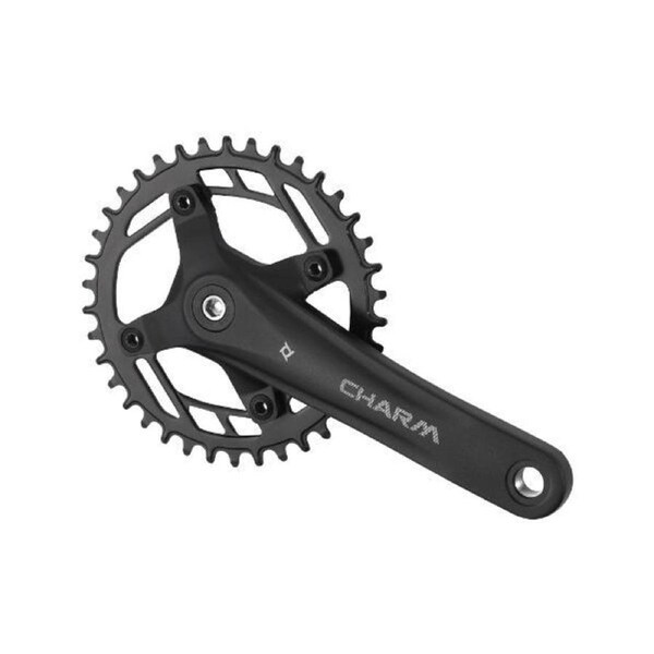 Prowheel JUNIOR Crankset - CHARM-FD04S - 155mm Length - Non Boost - 32T Narrow Wide 10/11s - Square Taper 122.5mm Axle - Black