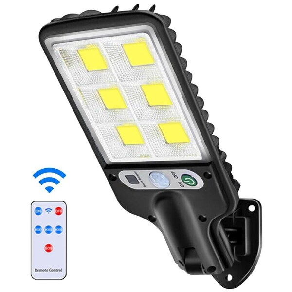 CLORA LED Solar Flood Light Motion Sensor Security Wall Yard Street Outdoor Lamp