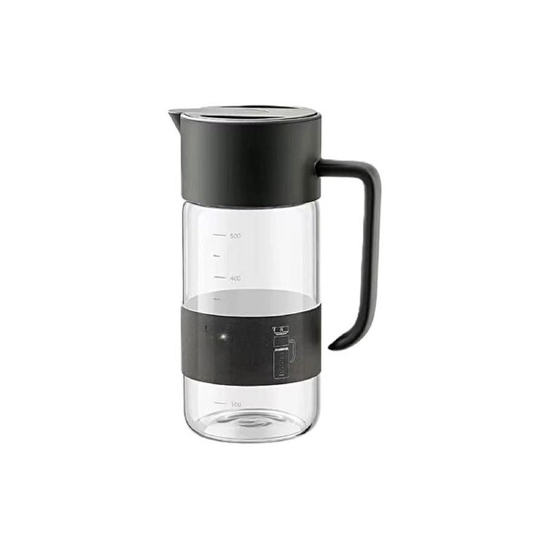 Thinkinge Easy-Open Auto Lid Oil Bottle 550ml - Black