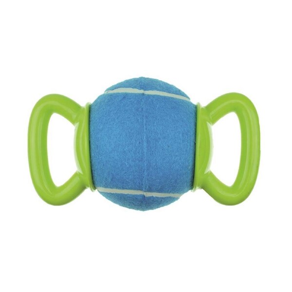 M-Pets 23cm Handy Ball Dog/Puppy Pet Interactive Teaser Exercise Teething Toy