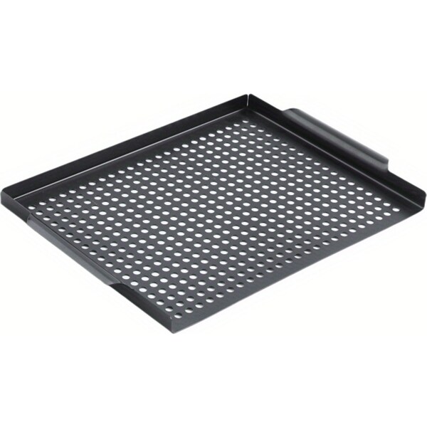 Heavy Duty Grill Topper Outdoor Barbecue Cooking Tray Porcelain Set 30x30cm