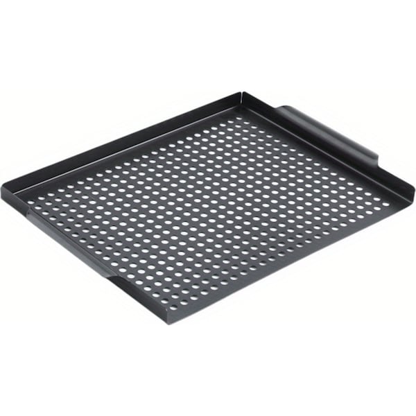 Heavy Duty Barbecue Grill Topper Outdoor Cooking Tray/Pan Porcelain 40x30cm