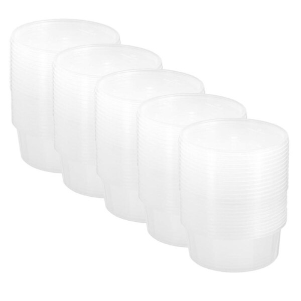 70pc Menu Master 300ml Reusable Kitchen Food/Meal Preparation Container W/Lid