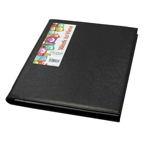 2026 Diary Victoria Quarto Week to View Wiro Black Last Diary Company VQ7BK