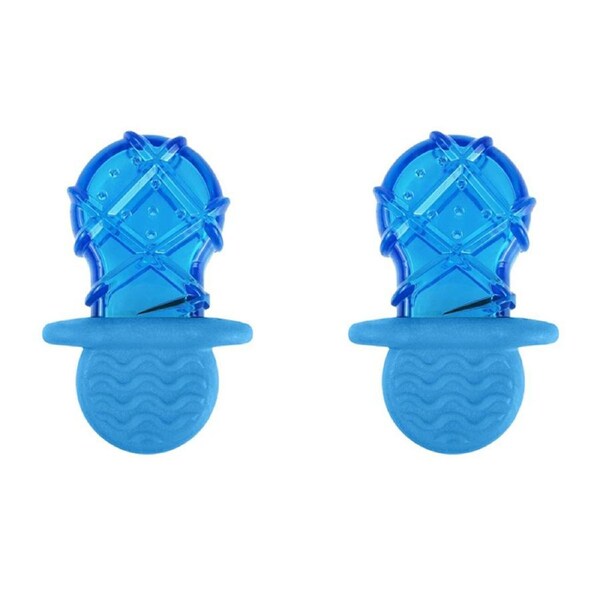 2x Rosewood Cooling Pacifier Pet Dog Refreshing Rubber Teething Chew Bite Toy BL