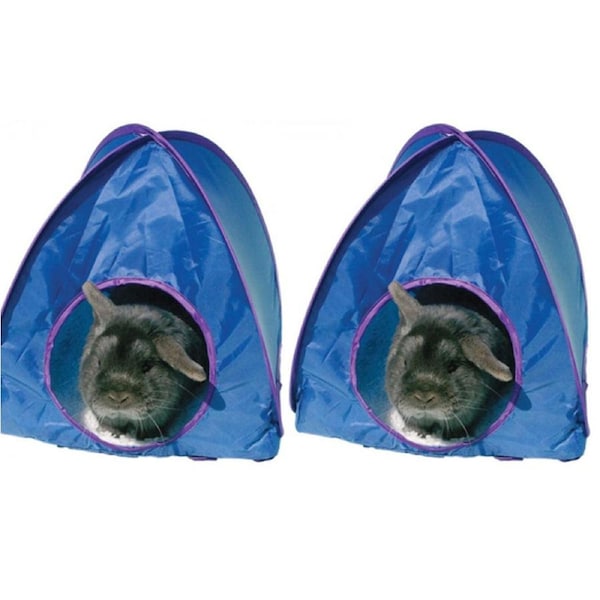 2x Rosewood Polyester Fabric 90cm Pop-Up Tent Pet Canopy Shelter Large BL