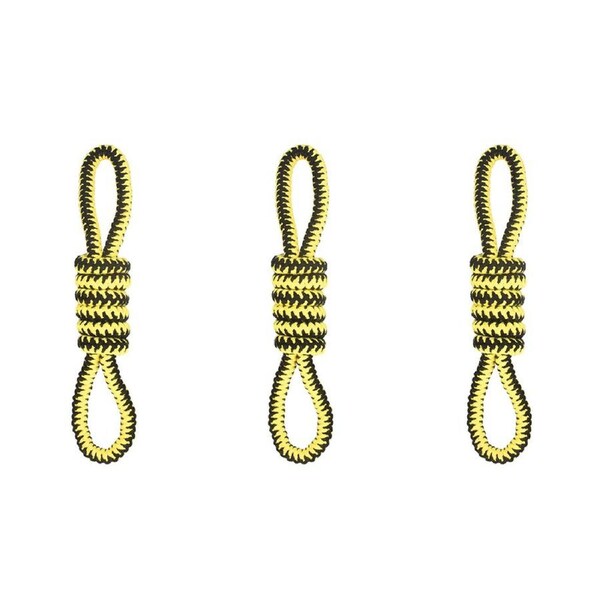 3x M-Pets 48cm Twist Node Dog/Puppy Pet Interactive Fetch Teaser Fun Toy Assort