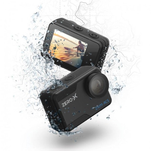 ZERO-X 4K UHD WITH 2.0' TOUCH SCREEN AND WIFI WATERPROOF ACTION CAM