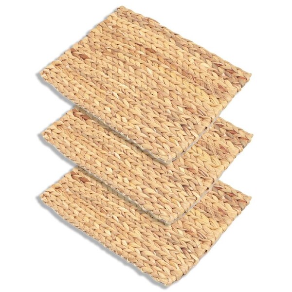 3x Rosewood 33x24cm Chill N Chew Pet/Dog Cat Animal Mat Rectangular Pad Natural