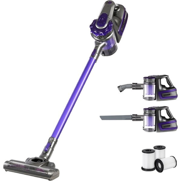 Handheld Vacuum Cleaner Stick Cordless Car Vacuum 2-Speed HEPA Filter