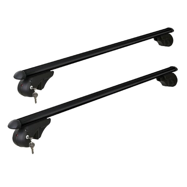 Universal Car Roof Rack Cross Bars Aluminium Carrier Silver - 1080mm