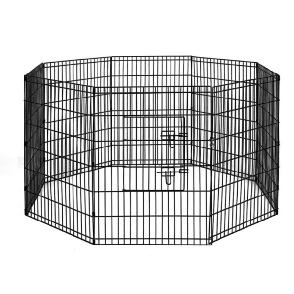 Pet Playpen Dog Playpen Exercise Cage Enclosure Fence 2x36in - 8 Panel
