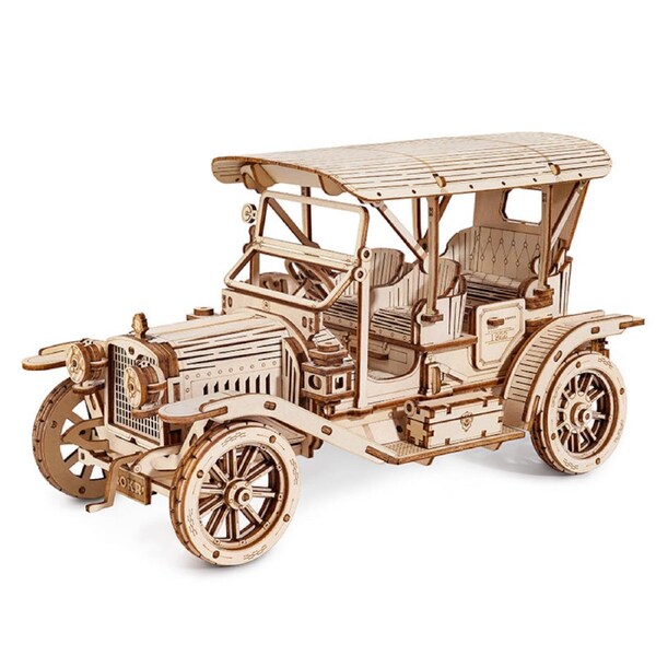 ROKR Vintage Car 298 Pics MC801 1:15 Scale Model Vehicle A Great Gift to Kids