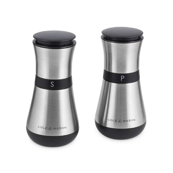 Cole & Mason 13.5cm Henley Salt & Pepper Mill Kitchen Spice Grinder Gift Set
